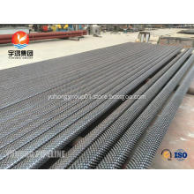 SA335 P11 / P22 / P91 Studed Tubes For Chemical industry